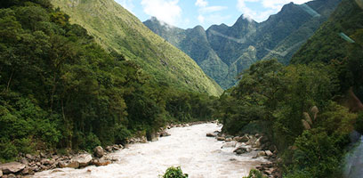 Urubamba River Near Cusco