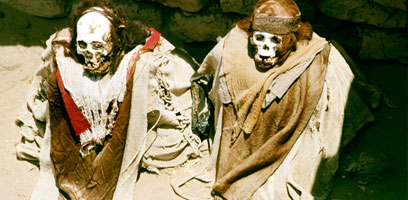 Chauchilla Cemetary Mummies