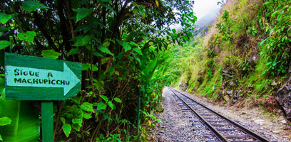 Walk to Machu Picchu from Hidroelectric Station