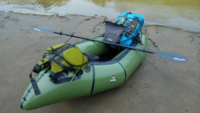 Alpack Packraft with Gear