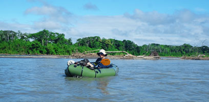 Amazon Packrafting in Manu National Park