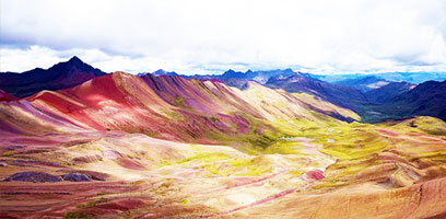 Rainbow Mountain Panoramic