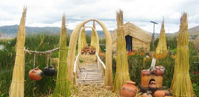 Reed Constructions on Uros Islands