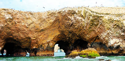Islas Ballestas Coves