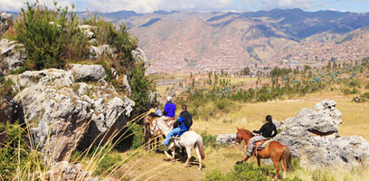 Horseback Riding in Sacsayhuaman