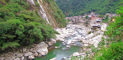 Aguas Calientes and the Urubamba River