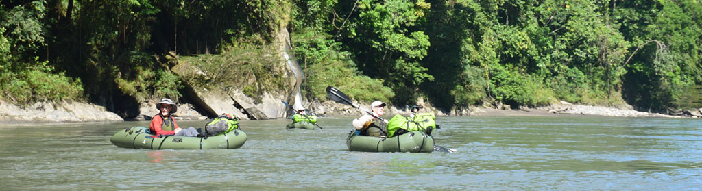 Packrafting in Peru